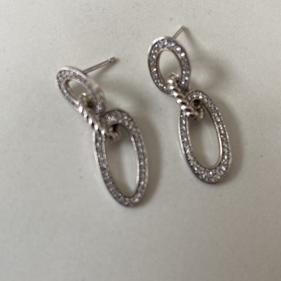Chain link earrings - Picture 4 of 4